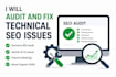 audit and fix technical SEO issues