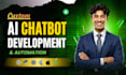 develop ai chatbot, ai website, ai web application and whatsapp chatbot