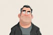 draw artistic cartoon caricatures