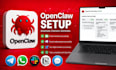 professionally install, setup, and configure openclaw ai