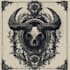 draw a detailed dark art illustration