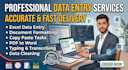 do  fast data entry and copy paste tasks