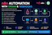 build n8n automation with openai API and webhooks