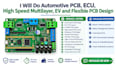 do automotive pcb, ecu, high speed multilayer, ev and flexible pcb design