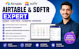 be airtable softr expert airtable database client portal automation integration
