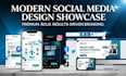 design professional social media marketing post