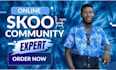 setup skool online community, skool community setup, skool community manager
