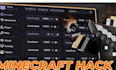 create a custom minecraft hack client