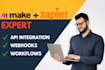 setup make com made com fix make automation n8n zappier