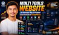 build a multi tool website, an ai tools platform, saas tools in wordpress