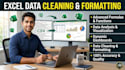 be your excel expert for data entry, cleaning and formatting