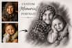 create a beautiful memorial portrait from your photo