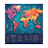 design a custom flat vector map and event location map