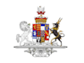do a modern luxury heraldic crest logo design