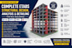 do structural analysis and rcc design using etabs and autocad
