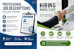 write professional job descriptions and hiring posts