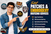 do fastest patches and embroidery digitizing services