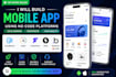 build goodbarber mobile app adalo flutterflow bubble io glide ios andriod app