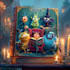 design a professional cartoon book cover