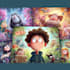create cartoon book cover