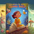 create a magical childrens book cover illustration