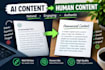 humanize ai content to sound natural and engaging