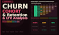 do customer churn, cohort analysis and retention insights