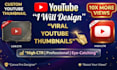 design catchy youtube thumbnail in canva pro