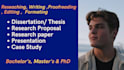 proofread and edit research proposal, thesis or dissertation