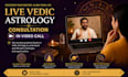 do live birthchart reading based on vedic astrology