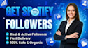 increase spotify followers, monthly listeners genuine streams