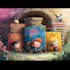draw cartoon book cover with creative style