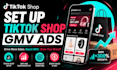 set up tiktok shop gmv ads