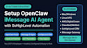 setup openclaw imessage ai agent automation with gohighlevel