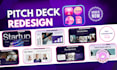 redesign google slides, design investor pitch deck, do business presentation