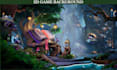 design 2d stylized game environments, game assets, tilemap and tilesets