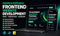 build a modern responsive frontend website