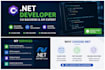 develop backend applications using net and csharp