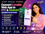convert lovable web app to ios or android and submit to app store