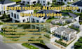 create cinematic ai construction time lapse  architecture vid
