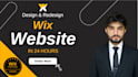 create wix website design, redesign wix website