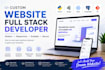 build rebuild custom website development full stack front end back end developer