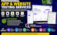 do app testing and website testing QA testing