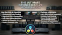 provide davinci resolve project files for cinematic edits