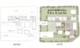 color 2d floor plan for real estate and presentation
