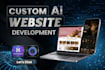 build a premium modern ai website with high conversion