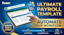 create professional excel salary sheet and payroll system
