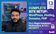 install and setup wordpress website
