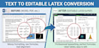 convert any document into editable latex code