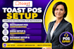 toast pos setup, restaurant pos configuration, menu setup, payment setup